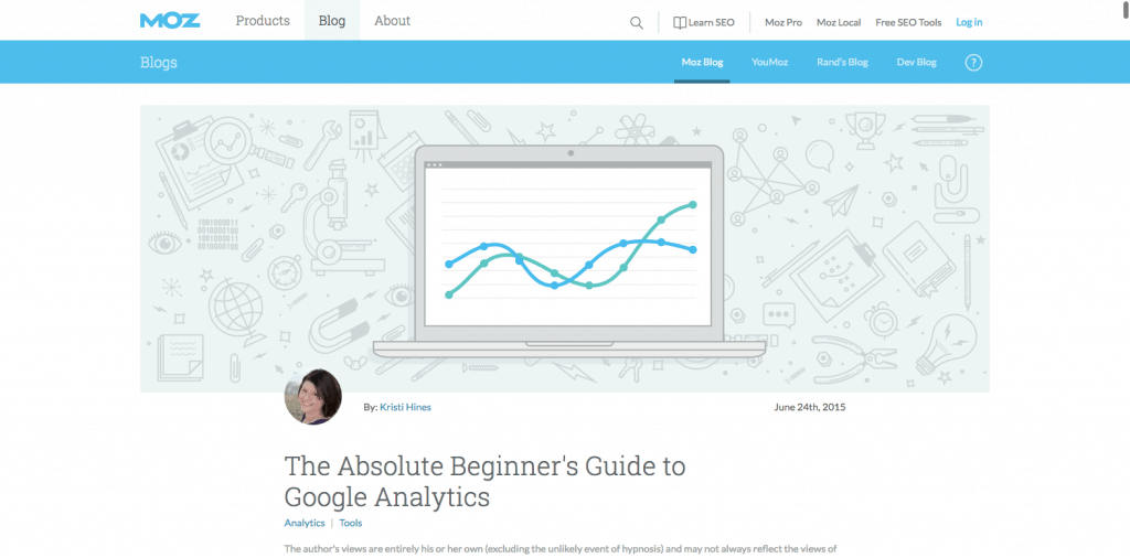 Moz Analytics posts