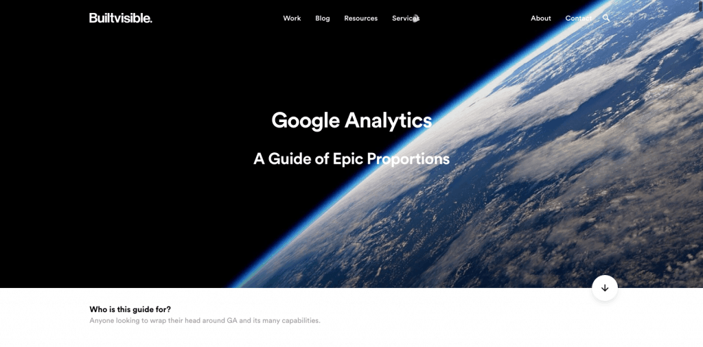 Builtvisible analytics guide