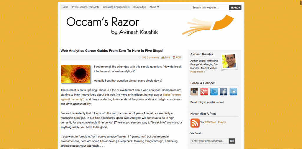 Occams Razor Analytics 