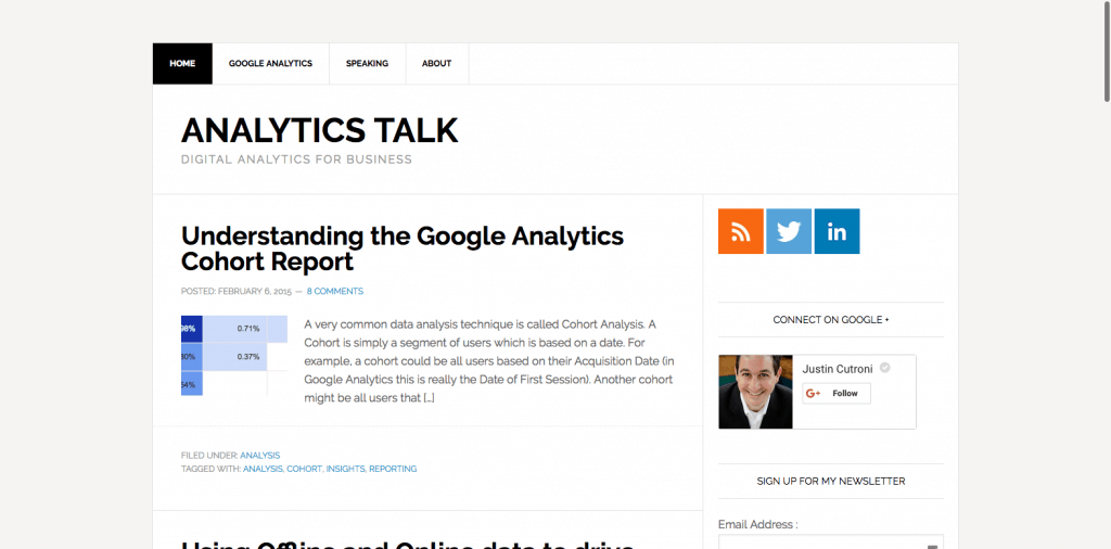 Cutroni Analytics Talk