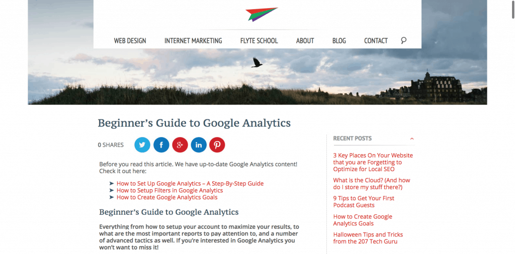 TakeFlyte Analytics 