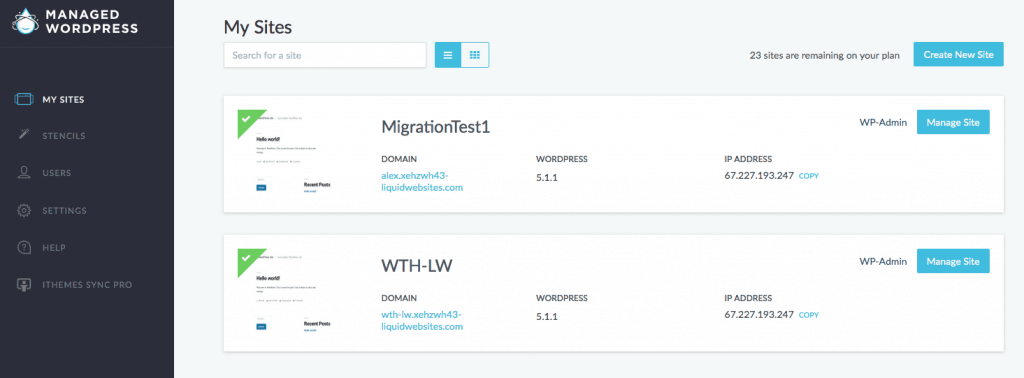 liquid web managed wordpress hosting