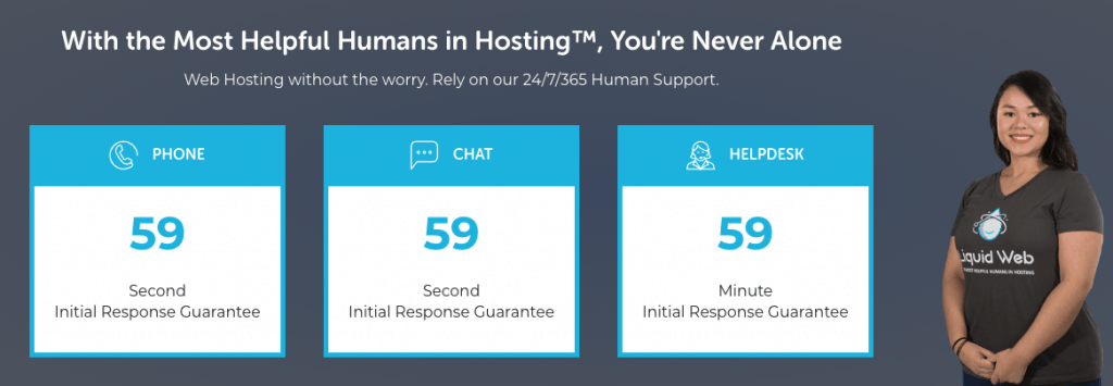 liquid web customer service promise