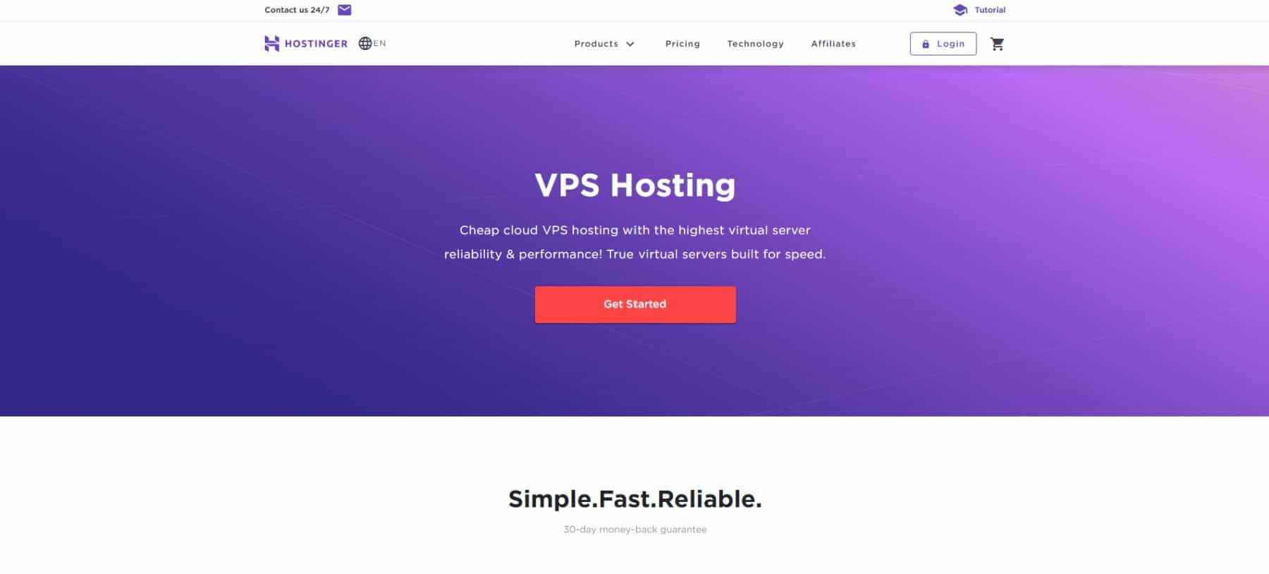 hostinger vps hosting