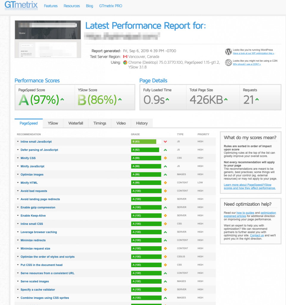 a2 hosting speed test