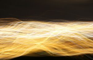 time lapsed photography of yellow light